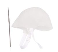 IWOWHERO 2 juegos Gorros de Silicona para Teñir Cabello Unidades Cómodos y Reutilizables con Agujas para Mechas Accesorios de Salón y Doméstico Herramienta Profesional para Coloración