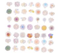 IWOWHERO 2 Juegos Pegatinas Vinilo Artísticas Adhesivas para Portátiles y Teléfonos para Scrapbook Decoración para Álbum Diario Planificador Fácil de Quitar sin Residuos