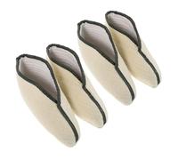 IWOWHERO 2 Pares Forros Térmicos para Botas de Invierno para Hombre, Calcetines de Lana Aislantes, Talla 43, 2 Pares, Plantillas Calientapiés para Minería, Pesca y Almacenamiento Frío