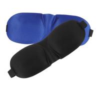 IWOWHERO 2 Piezas Antifaz Opaco 3d Máscara Para Los Ojos Antifaz Para Dormir De Seda Máscara Para Dormir Hinchado Máscaras Para Dormir Adulto Bloqueando Tela De Poliéster