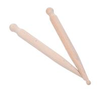 IWOWHERO 2 piezas Bastón de Masaje de Madera para Hombro y Cuello Varilla de Terapia de Reflexología Herramienta Portátil para Relajación Muscular Casa y Oficina