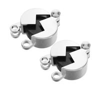 IWOWHERO 2 piezas Cerradura para Grifo de Jardín Resistente para Exteriores Protección Antirrobo Fácil de Instalar Compatible con Múltiples Tuberías Prevención Eficaz de Pérdida de Agua