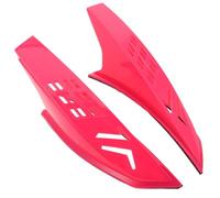 IWOWHERO 2 Piezas Cuernos para Casco de Motocicleta y Bicicleta Eléctrica de Abs Resistentes al Clima con Adhesivo, Diseño Aerodinámico Estilo Punk para Mejorar Visibilidad Nocturna