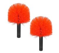 IWOWHERO 2 Piezas Plumero para Limpieza de Techo y Pared, Cabezal de Cepillo de Esquina con Rosca, plástico, para Barrer telarañas en Interiores