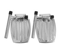 IWOWHERO 2 piezas Reposapiés Elevado para Silla de Ruedas de Adaptable y Compacto Repuesto Funcional para Movilidad Mejorada y Comodidad Usuarios con Discapacidad de Miembros Inferiores