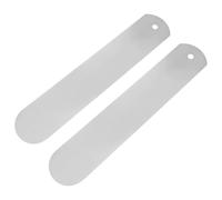 IWOWHERO 2 Plantillas de Aluminio para Sublimación de Calcetines Rectos, Accesorio para Prensa de Transferencia Térmica, Tablero Metálico Ligero para Diy, Colgador Integrado, 2 Piezas