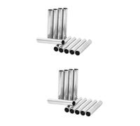 IWOWHERO 20 Piezas De Tubo De Acero Inoxidable Tubo De Agarre De Repuesto Kit De Tubo De Vástago Tubo De Acero Inoxidable