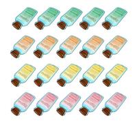 IWOWHERO 20 piezas Unidades Bolsas de Hielo Reutilizables para Enfriamiento con Gel Seguro y Duradero Portátil para Conservar Alimentos Aliviar Fiebre y Uso Deportivo Color Color Aleatorio