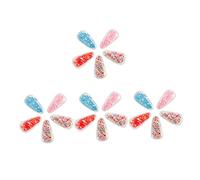 IWOWHERO 20piezas Clips De Cabello Transparentes Brillantes De Pvc Accesorios Diy Forma De De Quicksand Para Peinados