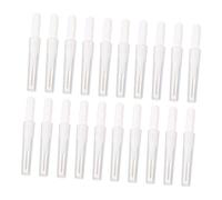 IWOWHERO 20piezas Mini Cepillos De Maquillaje Multifuncionales Para Cejas y Limpieza Interdental Cosméticas Portátiles