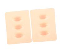 IWOWHERO 2hojas De Para Práctica De Labios Material y Flexible Para Maquillaje y Para Técnicas De Microblading y Entrenamiento Profesional