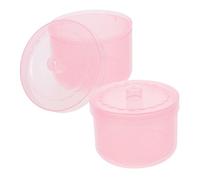 IWOWHERO 2piezas Caja De Limpieza Para Herramientas De Uñas De Caja Esterilizadora Para Limpiadores De Uñas Para Uso Profesional y Doméstico y Portátil