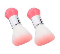 IWOWHERO 2piezas Cepillo para Corte de Pelo Cepillo Plumero de Cuello Pequeño para Barbero Herramienta de Limpieza para Barrido de Cabello Roto Salones de Barbería y Uso Doméstico