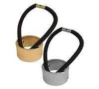 IWOWHERO 2piezas Cuffs De Pelo Elásticos Para y Mujeres Accesorios De Cabello y Sujetadores De Coleta Para Actividades y Deportivas