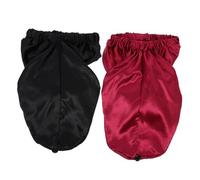 IWOWHERO 2piezas Gorro De Satén Para Dormir Gorros Pelo Para Mujeres Cáncer Cómodos Hogar y Baño