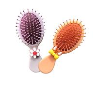 IWOWHERO 2piezas Peine De Masaje Infantil Peine Desenredante Para Niñas Para Cabello Seco y Húmedo Para Cumpleaños y Celebraciones