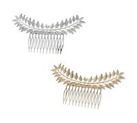 IWOWHERO 2piezas Peines De Pinzas Pelo Accesorios De Tocado Moda y Para Amigas Hijos