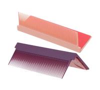 IWOWHERO 2piezas Plancha De Pelo Para Alisar Peine Desmontable Para Plancha Peine Portátil Para Cabello