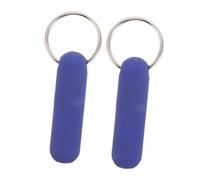 IWOWHERO 2piezas Ponche de Cigarros Herramienta Perforadora para Llaveros de Cigarros Cortador de Punzón de Goma Pequeño Accesorio de Bolsillo para Fumar