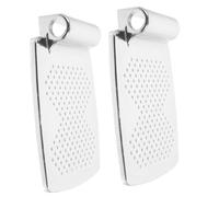 IWOWHERO 2piezas Repuesto Para Reposapiés De Silla De Ruedas De Soporte Estable Diseño Compacto y Duradero Fácil De Usar y Transportar Para Movilidad Con Discapacidad Extremidades Inferiore