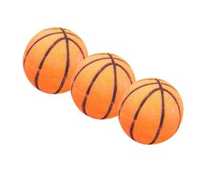 IWOWHERO 3 Piezas bolas baño baño pediluvio convenientes de baño bomba de sal de baño con aroma a baloncesto de baño naturales suministro de baño sal marina