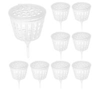 IWOWHERO 30 Cajas De Fertilizante Para Bonsái De Acero Inoxidable Con Tapa Transparente 30 Unidades Grandes Para Fertilización De Plantas Y Bonsáis Contenedores Duraderos Para Jardín