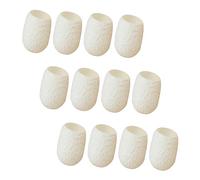 IWOWHERO 30 Unidades De Dedales Para El Cuidado De La Piel Exfoliantes Faciales Oscuros Para La Cara Limpiador Suministros De Limpieza Seda Blanca