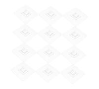 IWOWHERO 30piezas Anclajes Adhesivos Sin Taladro Unidades Kit Seguridad Bebés Evitar Caídas Muebles Accesorio Muebles