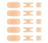 IWOWHERO 30piezas Resistentes Agua Apositos Impermeables Aposito Protección Contra Quemaduras Raspaduras Cortes Ampollas y Abrasiones