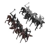 IWOWHERO 32 Modelos De Soldados Medievales: Juego De Caballeros Y Caballería para Coleccionistas Y Niños Que Mejora La Decoración del Hogar Y Brinda Una Experiencia Histórica Auténtica.