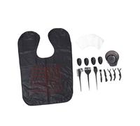 IWOWHERO 32 piezas Teñir Cabello con Cuenco Pinceles Gorros y Accesorios para Mezcla y Aplicación Profesional Casa