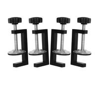 IWOWHERO 4 piezas Clips para Muebles Seccionales de Madera Abrazaderas Fuertes para Sofá Fijadores Seguros con Base Extendida Accesorios Ajustables para Conexión Estable Exteriores y Patio