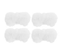 IWOWHERO 4 Piezas de Lazos Esponjosos Cabello Accesorios de Diy Decoración para Niñas Manualidades y Tocados