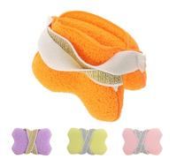 IWOWHERO 4 Piezas Esponjas Exfoliantes para Baño con Doble Cinta Bolsa de Jabón para Piel Sensible Esponja Corporal para Limpieza Profunda y Secado Rápido Viaje