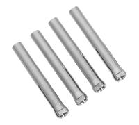 IWOWHERO 4 Piezas Mandril de Pinza para Taladro de Uñas Acero Inoxidable con Muelle Reforzado Recambio para Manicura Profesional y Uso Doméstico Sistema de Sujeción Seguro para Técnicos y