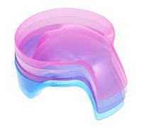 IWOWHERO 4 Piezas Recipiente para remojar las manos barniz de gel para uñas suministros de manicura esmalte de uñas recipiente para remojo de uñas cuenco de remojo a mano limpio bandeja