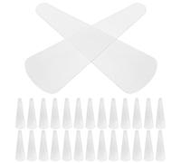 IWOWHERO 40 Fundas Protectoras Transparentes de Plástico para Tijeras de Peluquería Estuches Organizadores Portátiles para Almacenamiento Seguro y Fácil Identificación de Herramientas