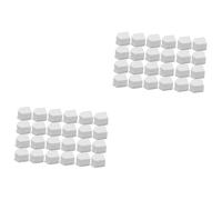 IWOWHERO 48piezas Esponjas De Maquillaje Para Uñas De Herramientas De Degradado Para Manicura Suaves y Portátiles Para Arte De Uñas