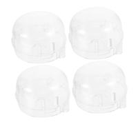 IWOWHERO 4piezas Funda Protectora Para Estufa De Gas Protección Infantil Cubiertas Transparentes Para Perillas De Cocina Herramienta De Seguridad Para Evitar Abran Los Controles