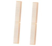 IWOWHERO 4piezas Peine De Estilo De Aleación De Zinc Diseño Ergonómico Para Peluquería y Uso Personal Peine Duradero y Práctico Para Barbas y Cabello Para y Fiestas