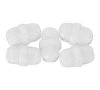 IWOWHERO 5 Barras Agitadoras Magnéticas Ptfe 3X6 MM Barra de Agitación Magnética para Laboratorio Kit de Agitadores Magnéticos de Laboratorio para Mezcla Segura y Uniforme Reutilizable