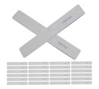 IWOWHERO 50 Unidades Lima para Uñas Doble Cara 100/180 Grit de Eva y Papel de Esmeril, Flexible para Uñas Acrílicas y Naturales, Adecuado para Uso en Oficina y Viaje