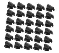 IWOWHERO 500 Piezas Accesorios para Cabello DIY Hebillas de Plástico para Cuerdas de Pelo Clips de Fijación para Coletas Materiales para Manualidades Herramientas de Estilismo para Mujeres