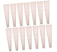 IWOWHERO 50piezas Bolsas De Envoltura De Flores Impermeables y Transparentes Prácticas Para Ramo De Rosas y Tulipanes Diseño Minimalista y Duradero