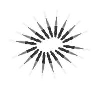 IWOWHERO 50piezas Cepillo Para Cejas Con Tapa Herramienta De Maquillaje Para Cejas y Pestañas Pinceles Aplicadores De Maquillaje Para y Pestañas Para Diario y Profesional