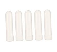 IWOWHERO 5piezas Inhaladores Nasales Recargables Para Aceites Esenciales Tubos De Aromaterapia Con Mechas De Absorbente Reutilizables y Sellados Para Preservación De Fragancia Para