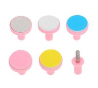 IWOWHERO 6piezas Esmalte de Uñas Eléctrico para Bebés Almohadillas de Repuesto Suaves Aptas para Cuidado de Uñas de Recién Nacido y Niño Kit de Pulidor Manicura