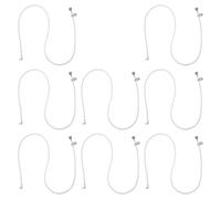 IWOWHERO 8 Piezas Mangueras de Agua para Irrigador Dental 8 Unidades 32 Pulgadas, Accesorios de Tubería Compatibles para Hilo Dental Eléctrico, Repuestos para Limpieza Bucal en Casa y Viaje