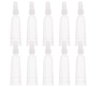 IWOWHERO Abridor Portátil para Ampollas para Hospitales y Laboratorios, Paquete de 10 Unidades de 2ml Tapas Dispensadoras de Tpe Transparentes, Diseño Ligero