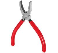 IWOWHERO Alicates para Vitrales de 6 Pulgadas Punta Curva Herramienta para Cortar Vidrio Pesado Diseño Resistente para Vidrieras Mosaicos y Fusión Alicates Profesionales para Cortes